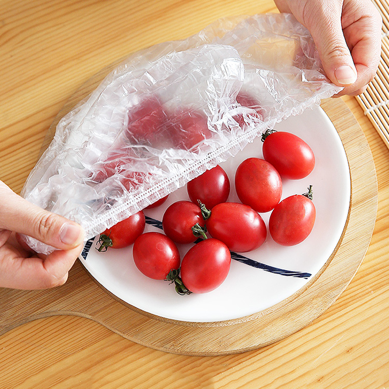 Food Pouch Reusable - Disposable Food Storage Covers Bags for
