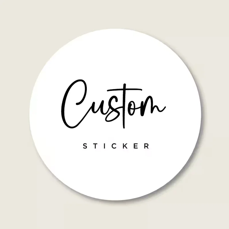 Baby Food Brand - Personalize Custom Stickers Labels Thank You