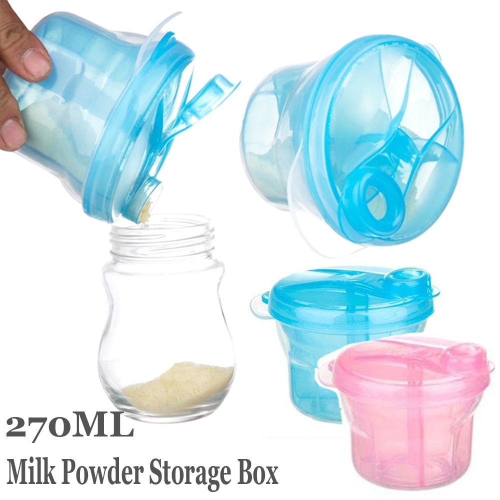 Snack Container Travel - Portable Snacks Box Dispenser Baby Food