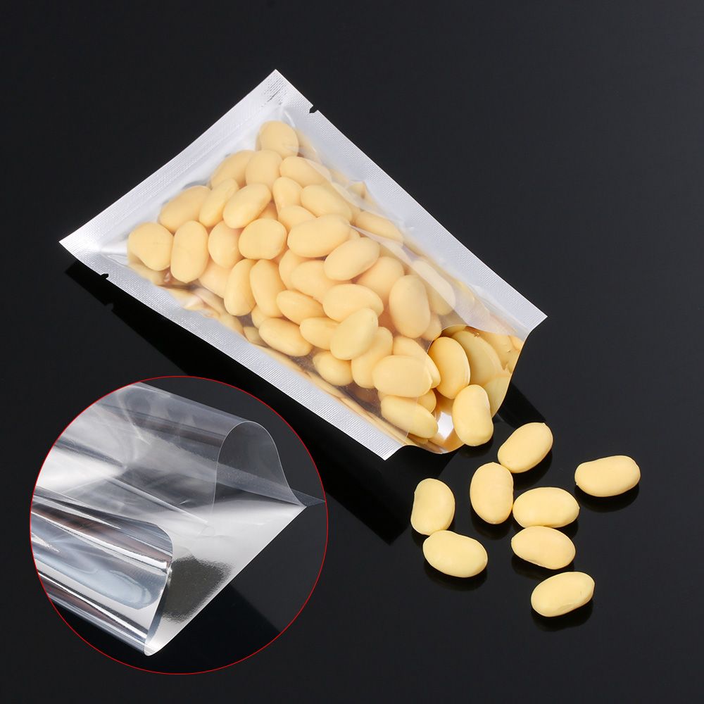 Food Pouch Reusable - 100PCS Waterproof Kitchen Supplies Food Grade