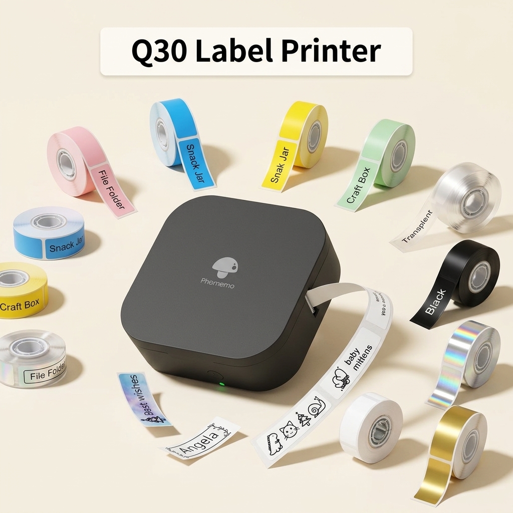 Baby Food Label - Phomemo Q30 Thermal Label Printer Similar