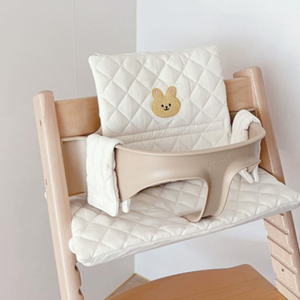 Baby Food Eating Chair - Cute Baby High Chair Cushion Bunny