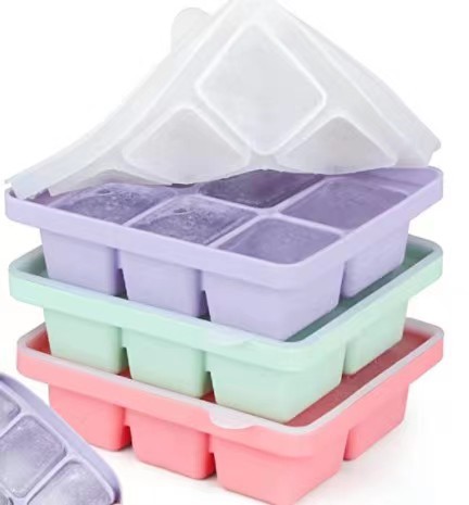 Baby Food Homemade - Large Size Food-Grade Silicone Ice Cube
