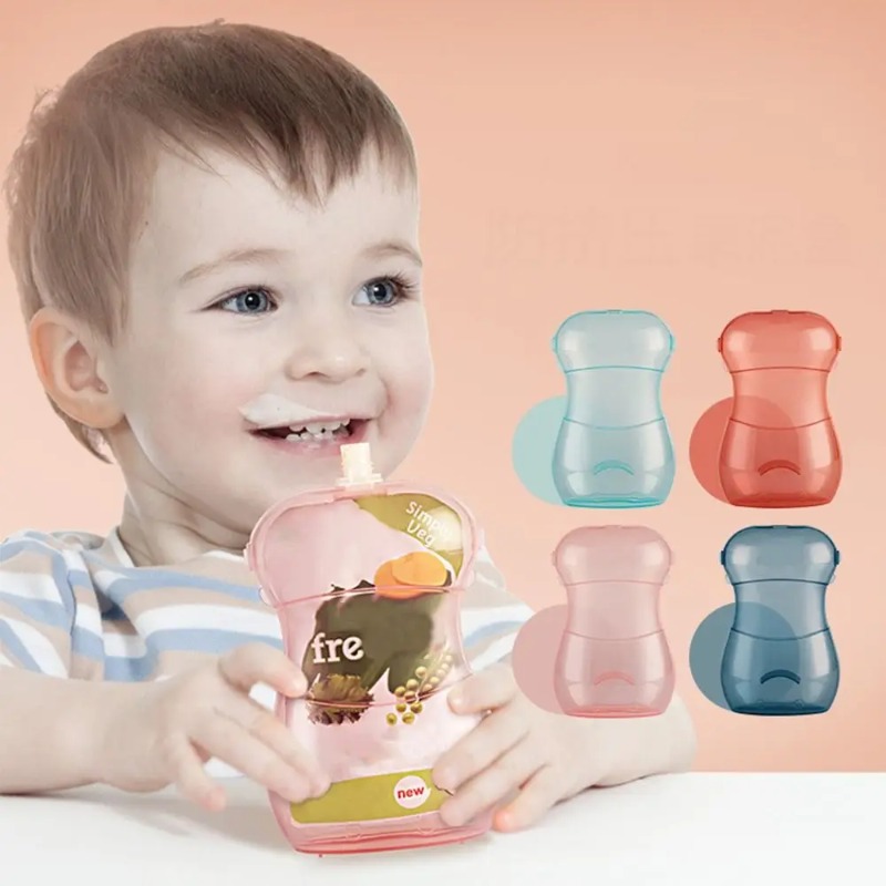Baby Food Reusable Pouches - Reusable Baby Food Pouches PP Refillable