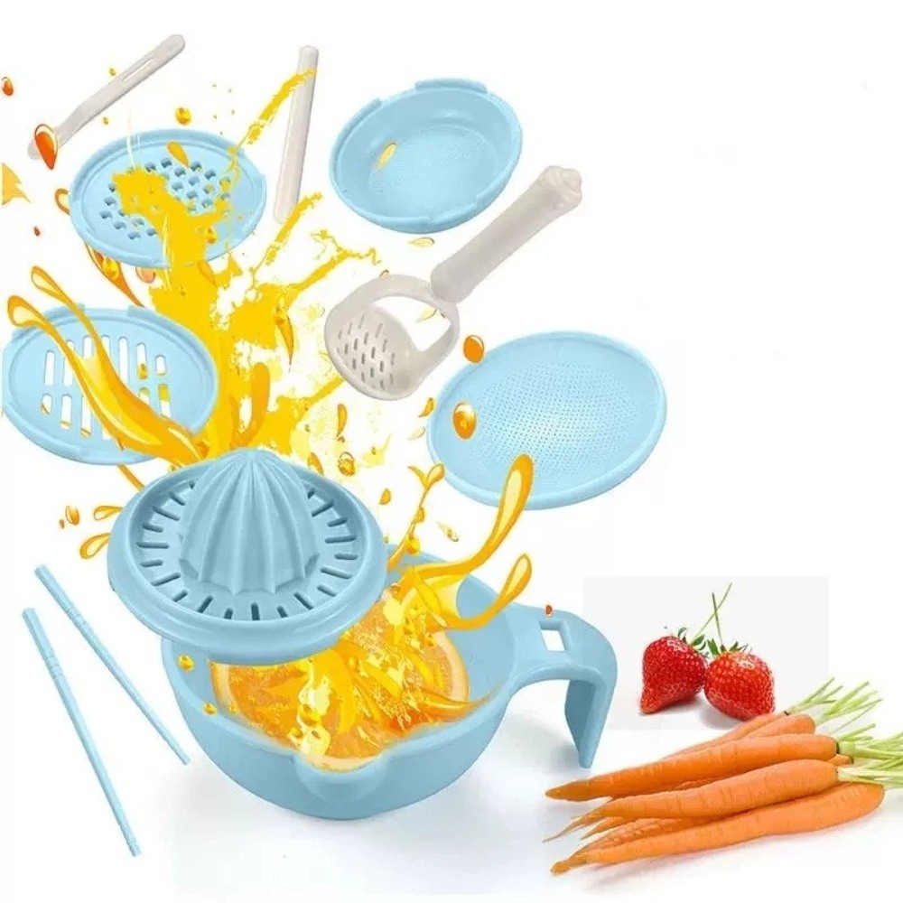 Baby Food Grinding Bowl - Solid color Baby Food Grinding Bowl