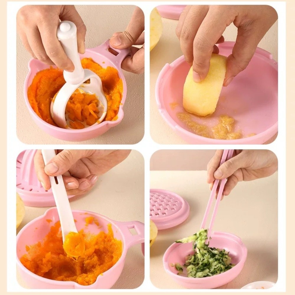 Baby Food Grinding Bowl - Solid color Baby Food Grinding Bowl