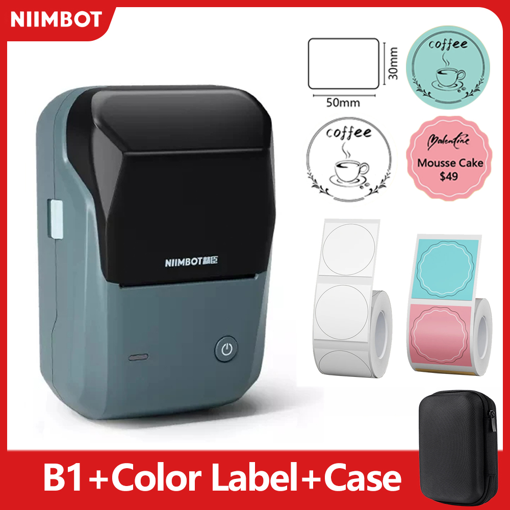 Baby Food Label - Mini Label Thermal Printer Niimbot B1