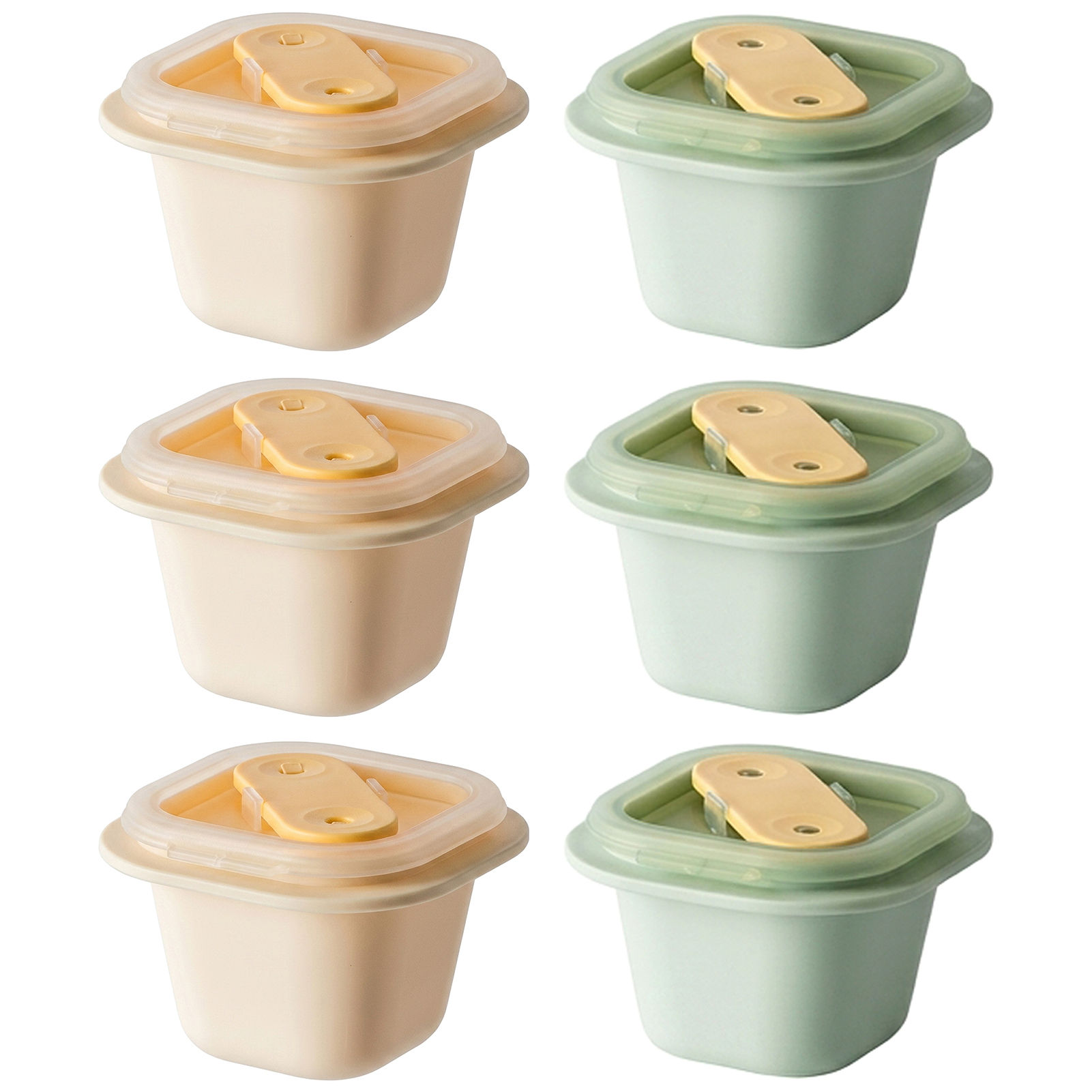 Baby Food Homemade - Silicone Ice-Cube Tray Mold With Independent