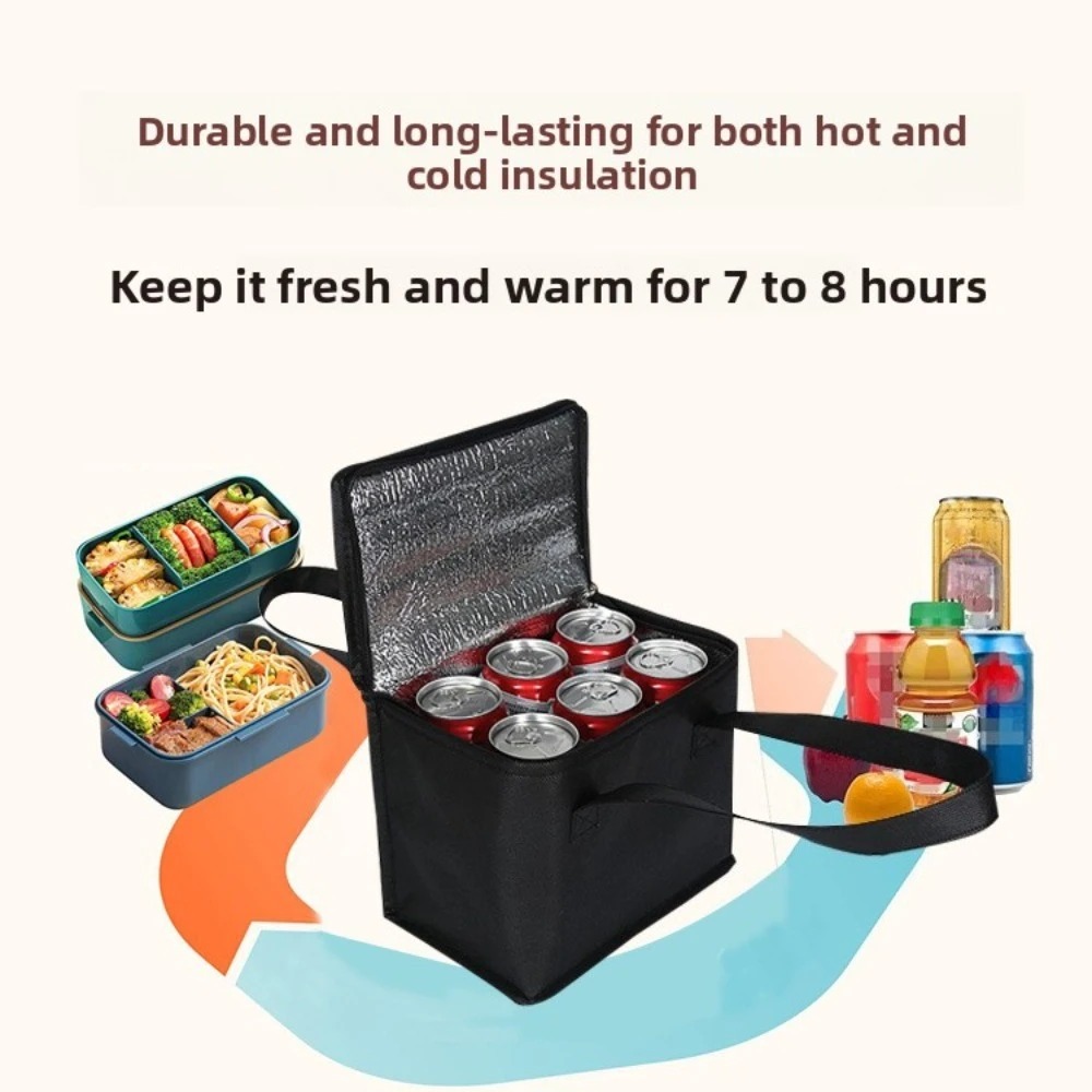 Foldable Insulated Thermal Bag - Food Pouch Reusable recension och pris