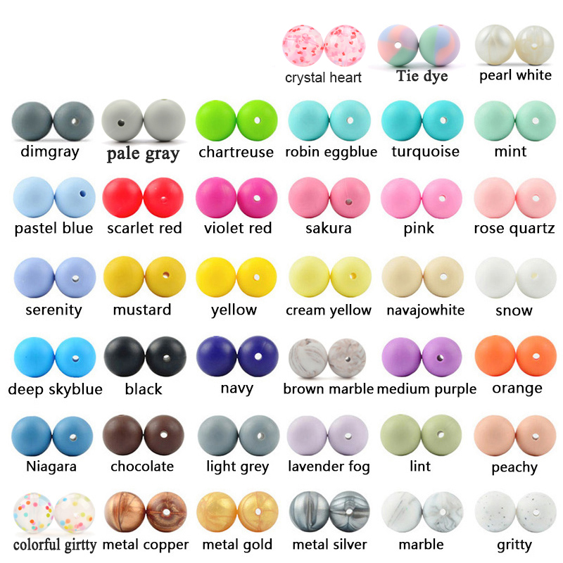 LOFCA 12mm 100pcs Silicone Bea - Baby Food Flavors recension och pris