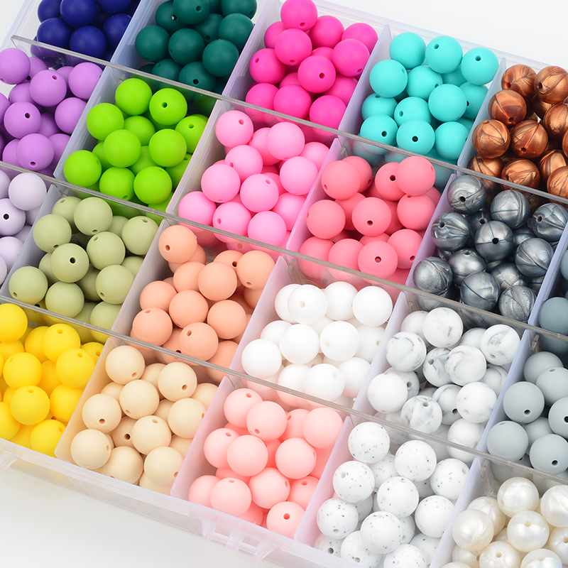 LOFCA 12mm 100pcs Silicone Bea - Baby Food Flavors recension och pris