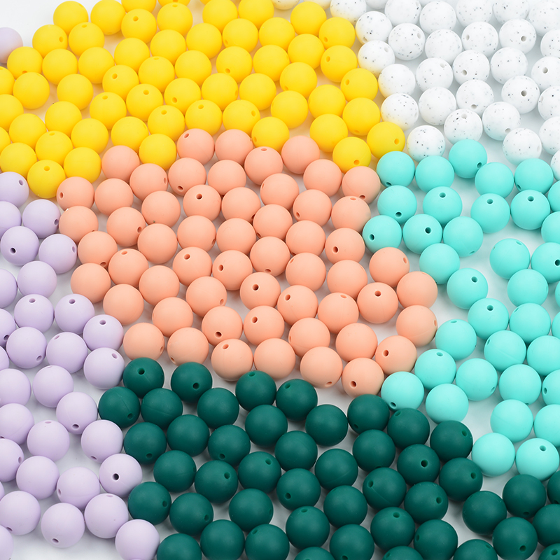 LOFCA 12mm 100pcs Silicone Bea - Baby Food Flavors recension och pris