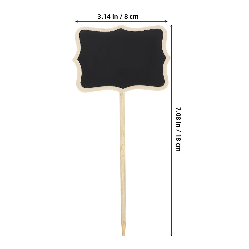 20Pcs Mini Chalkboard Signs Sm - Baby Food Label recension och pris