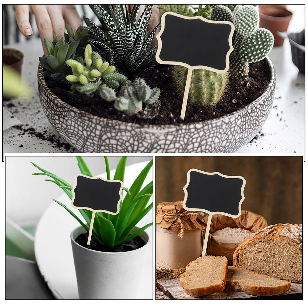20Pcs Mini Chalkboard Signs Sm - Baby Food Label recension och pris