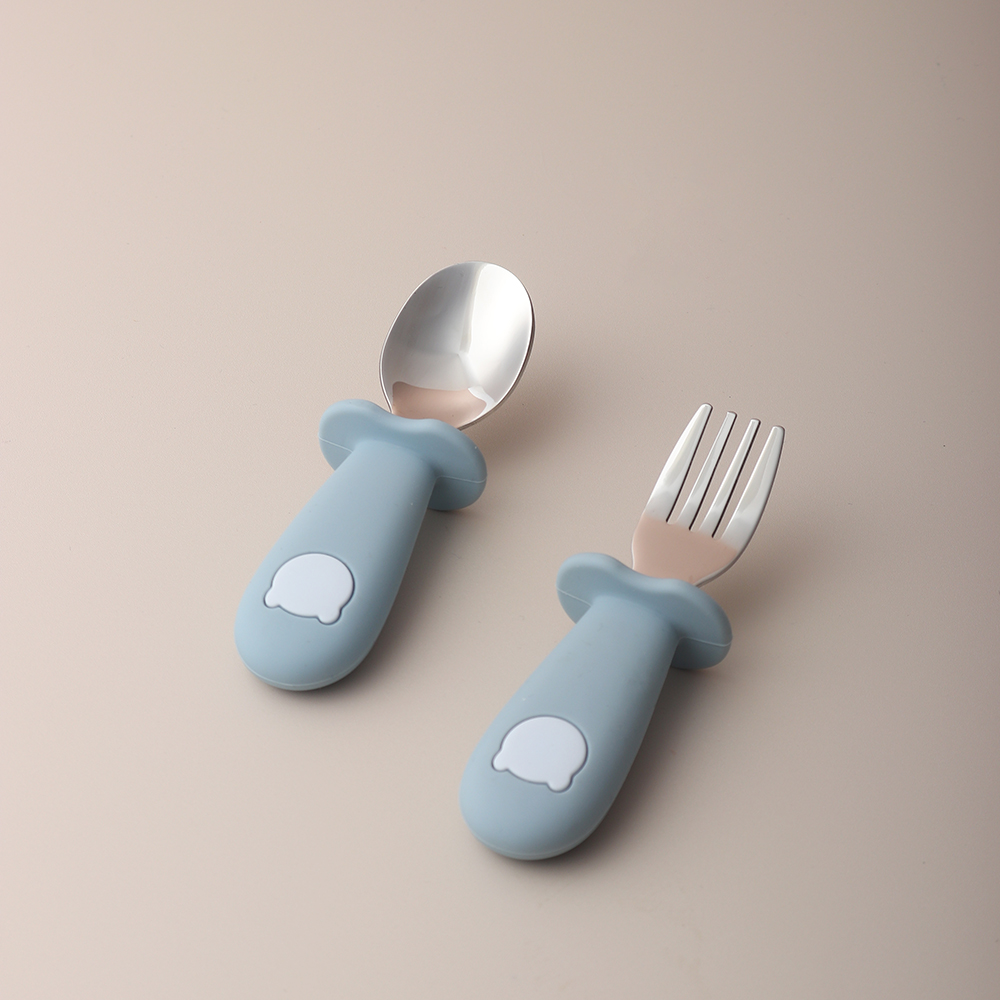 Baby Panda Shape Silicone Spoo - Baby Food Lunch recension och pris