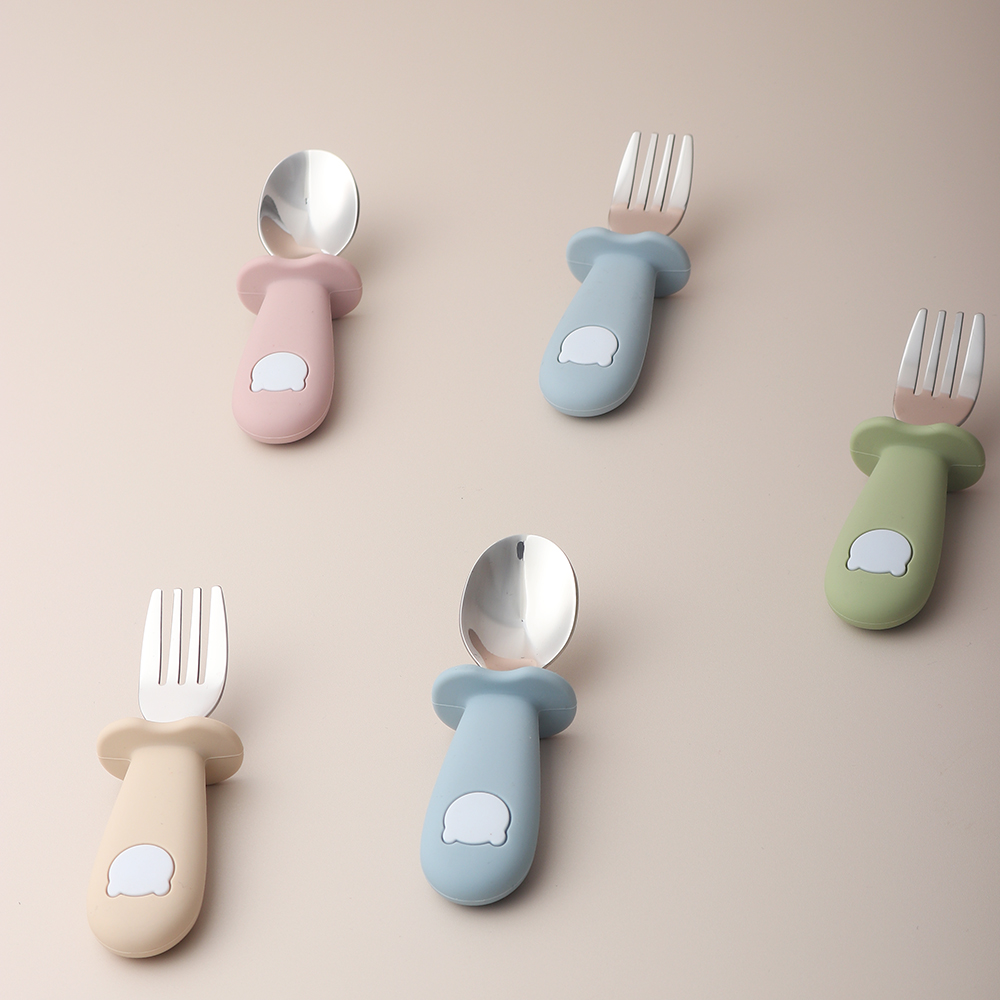 Baby Panda Shape Silicone Spoo - Baby Food Lunch recension och pris