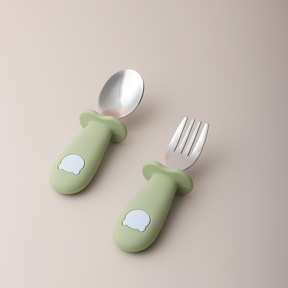 Baby Panda Shape Silicone Spoo - Baby Food Lunch recension och pris