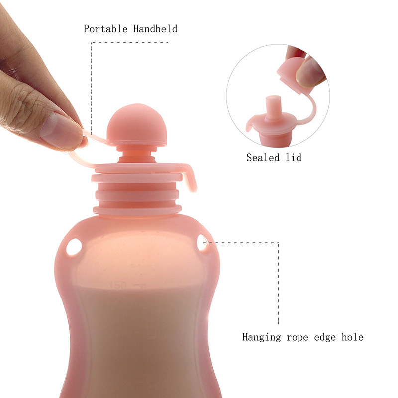 150ml Convenient Milk Storage  - Baby Food Reusable Pouches recension och pris