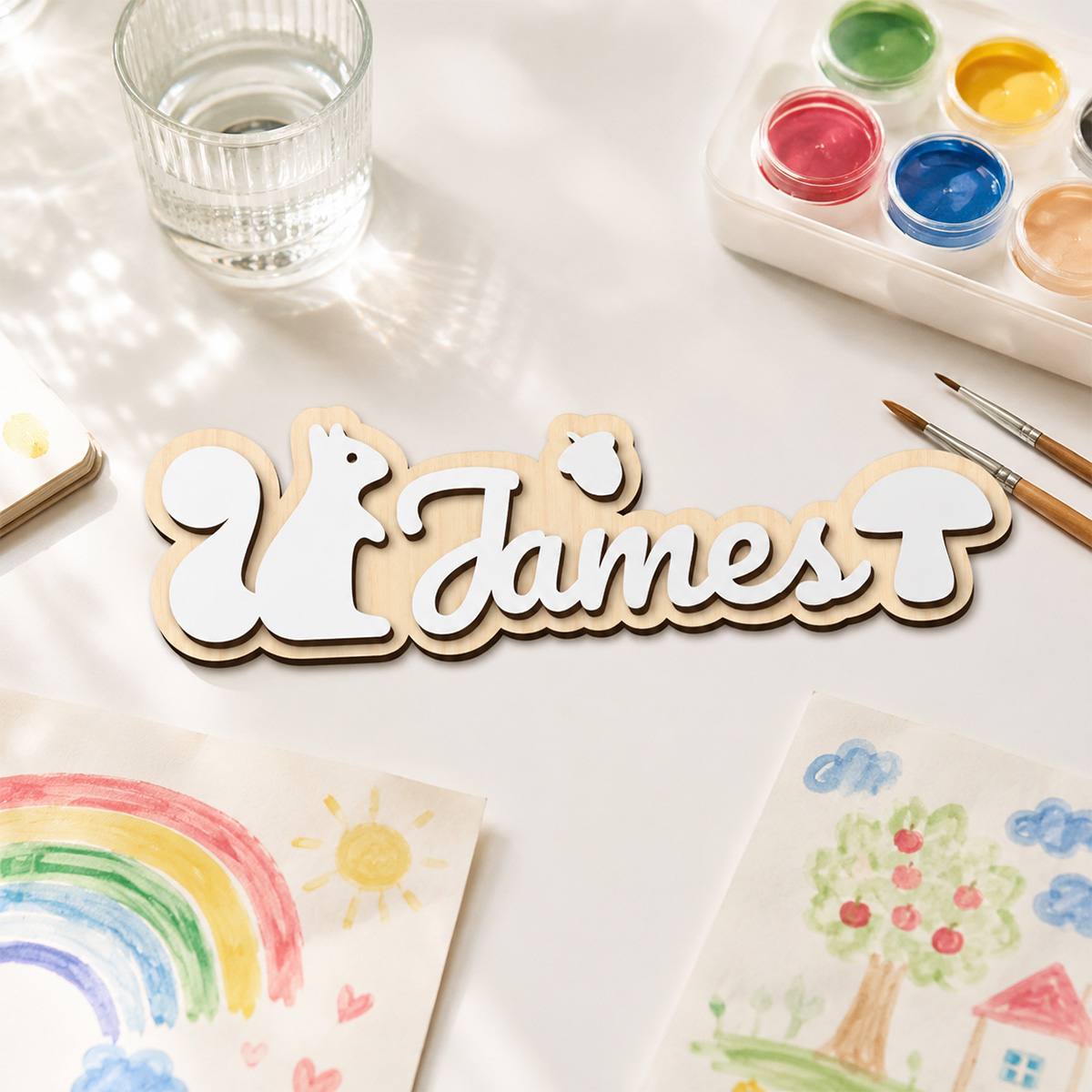1pc personalized double-layer  - Baby Food Brand recension och pris
