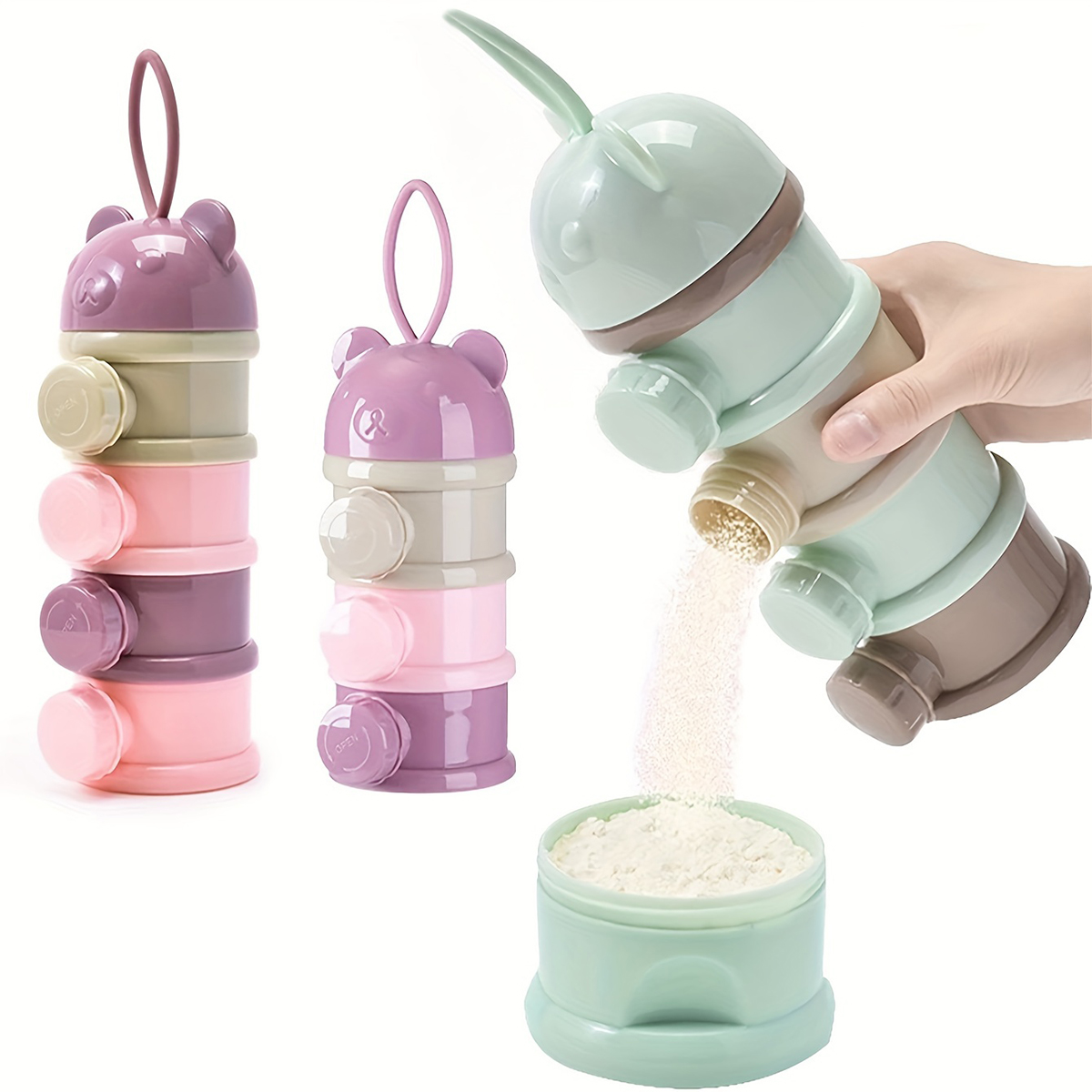 Large Capacity Baby Milk Powde - Snack Container Travel recension och pris
