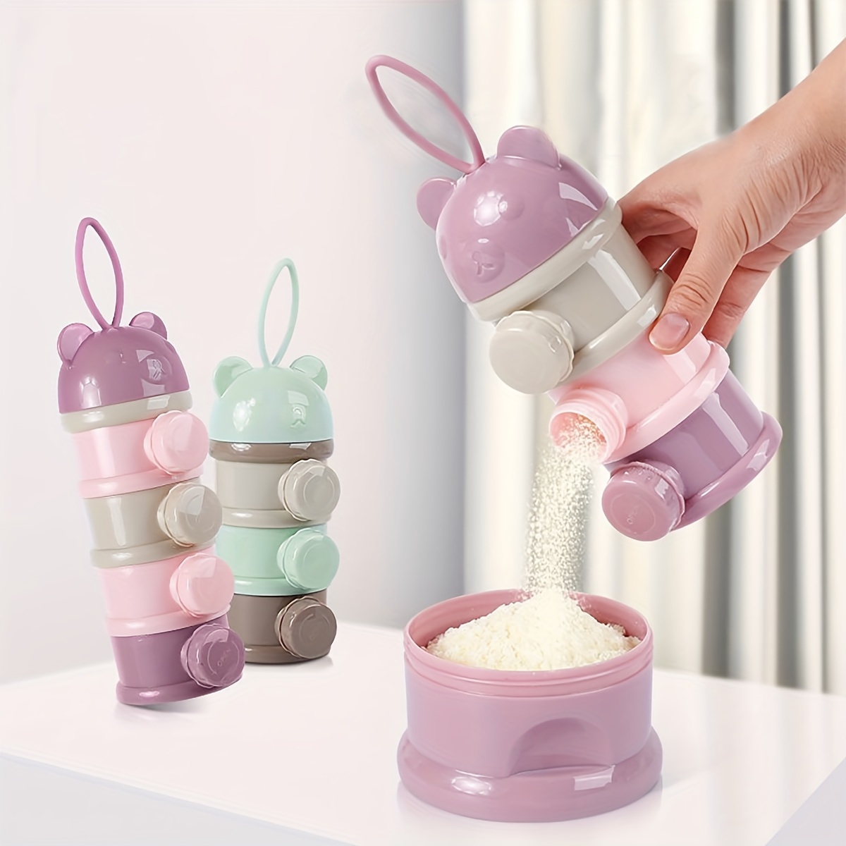 Large Capacity Baby Milk Powde - Snack Container Travel recension och pris