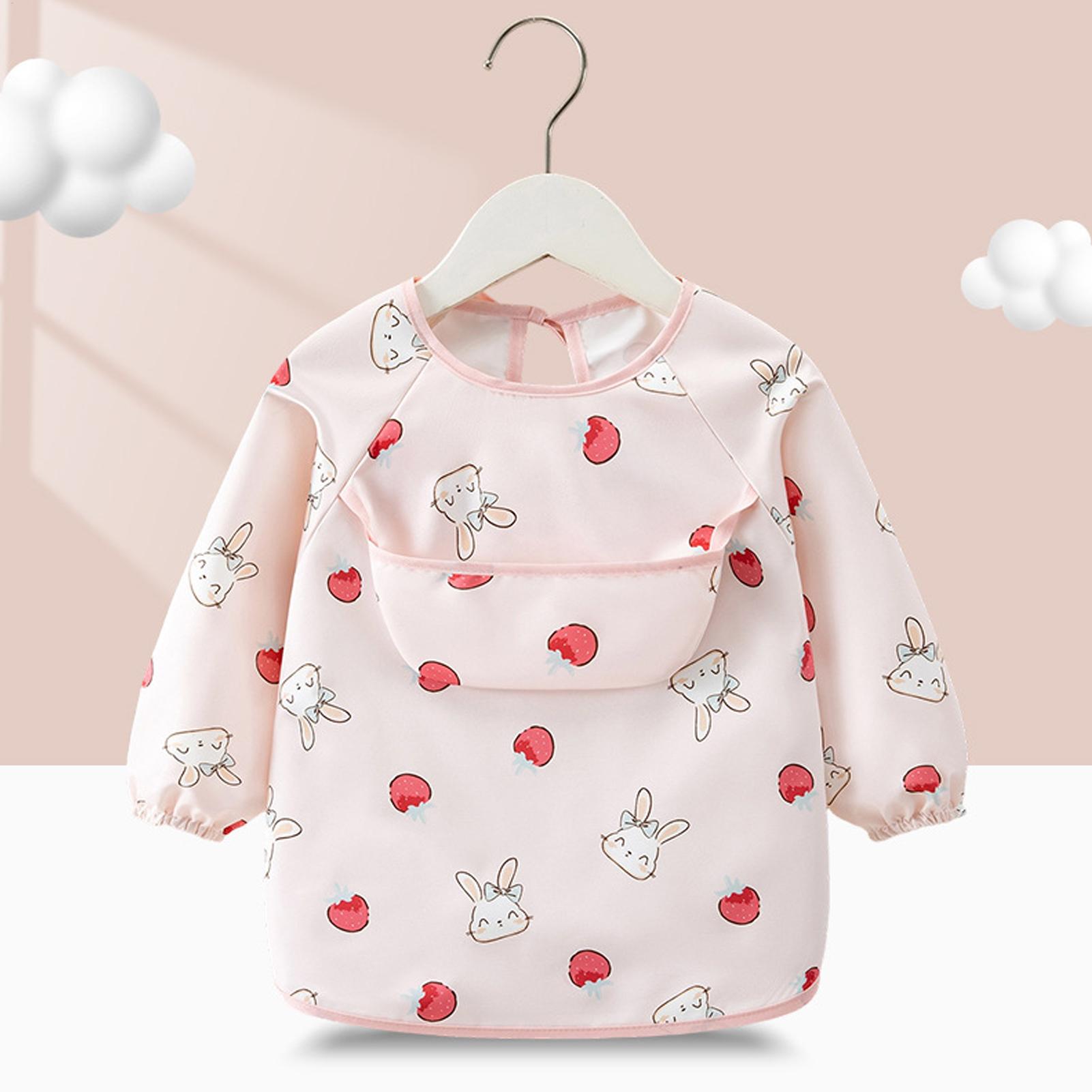 Kids Smock Bib Waterproof Reus - Baby Food In Restaurant recension och pris