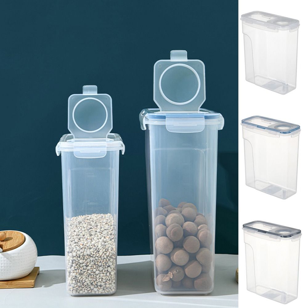 Plastic Cereal Storage Contain - Snack Container Travel recension och pris