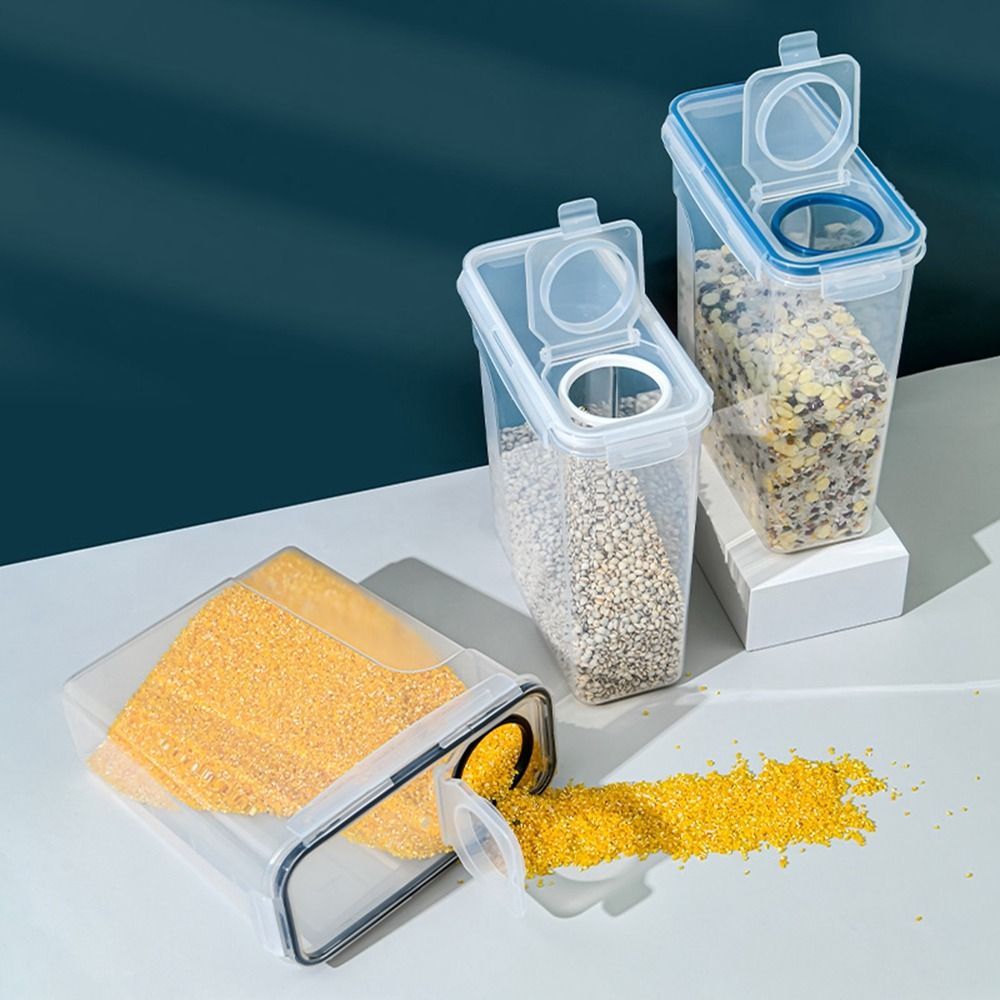Plastic Cereal Storage Contain - Snack Container Travel recension och pris