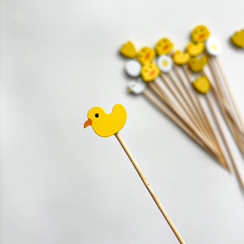 100Pcs Cute Yellow Duck Egg Di - Baby Food Yellow recension och pris