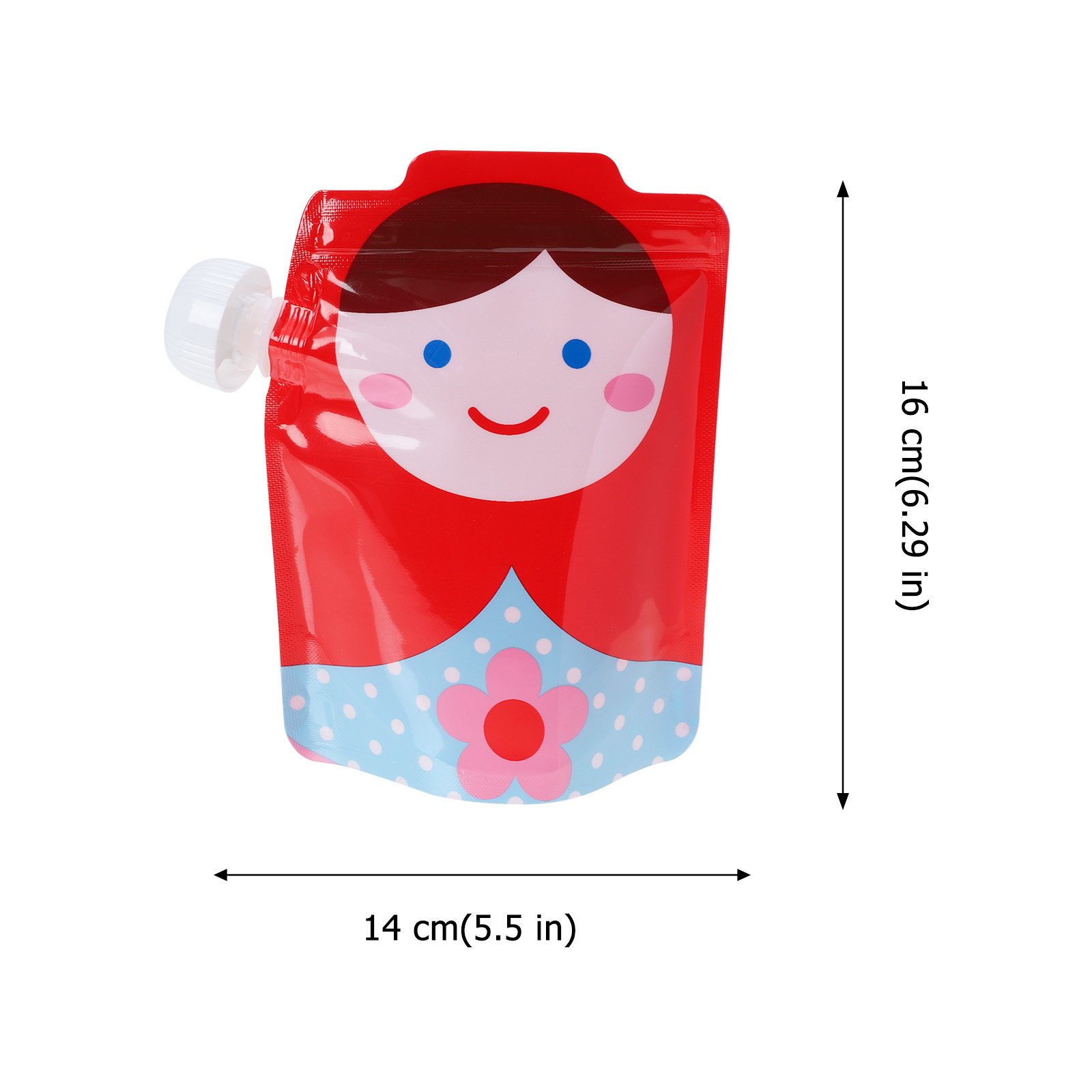 5Pcs Leakproof Food Squeeze Po - Baby Food Reusable Pouches recension och pris
