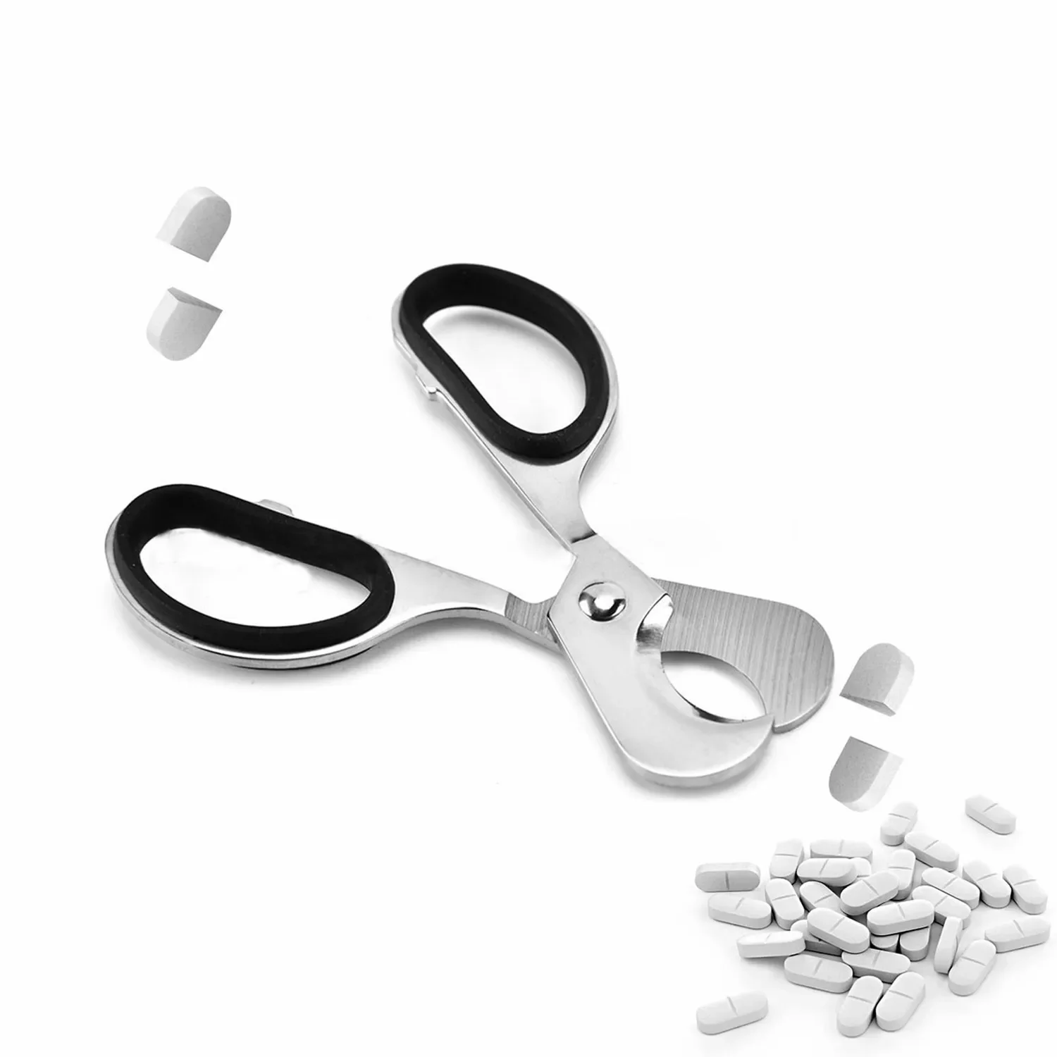 Pill Crusher with Pill Cutter  - Baby Food Scissors recension och pris