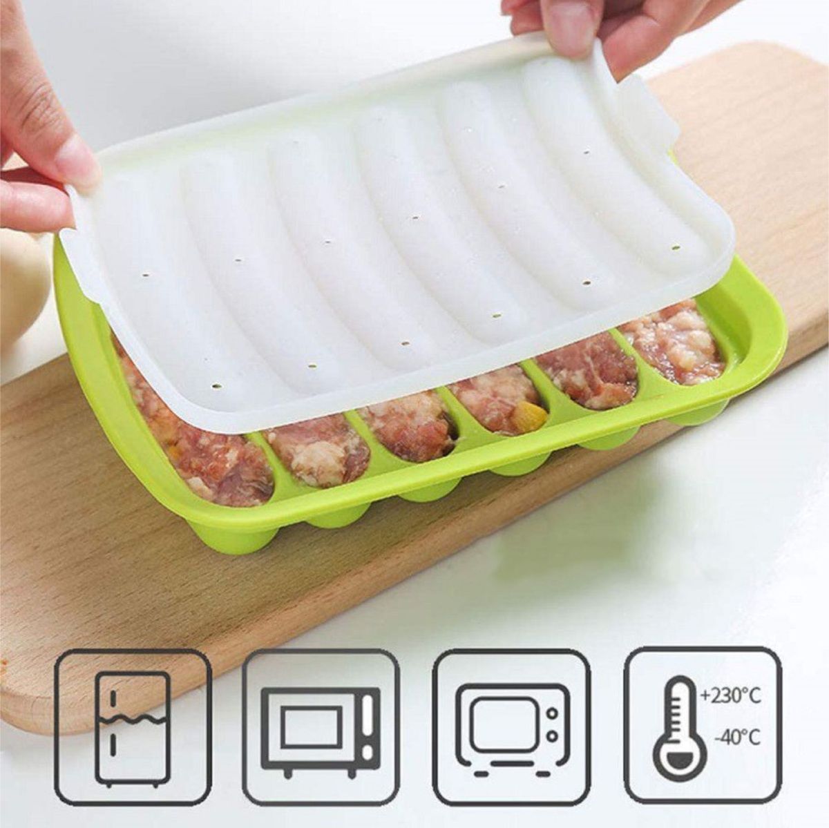 Food Grade Silicone Sausage Mo - Baby Food Homemade recension och pris