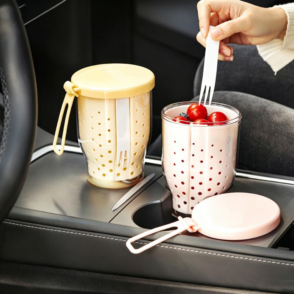 Fruit Cup Container Portable S - Snack Container Travel recension och pris