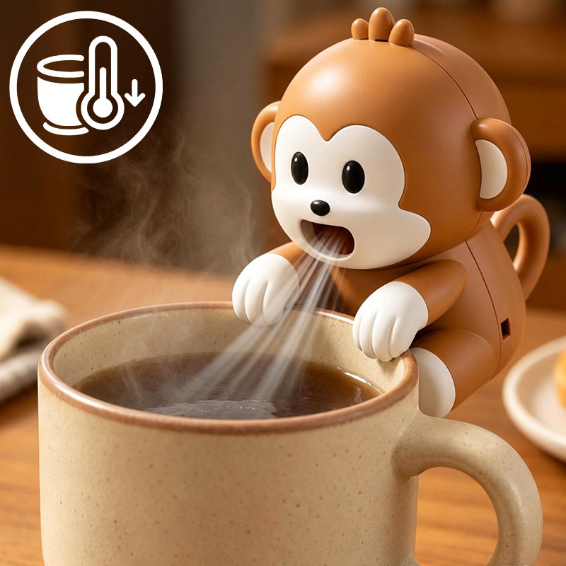 Portable Monkey Shaped Food Co - Baby Food For 1 Year Old recension och pris