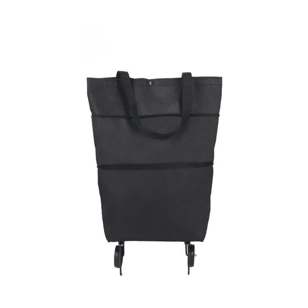 Folding Shopping Pull Cart Tro - Food Pouch Reusable recension och pris