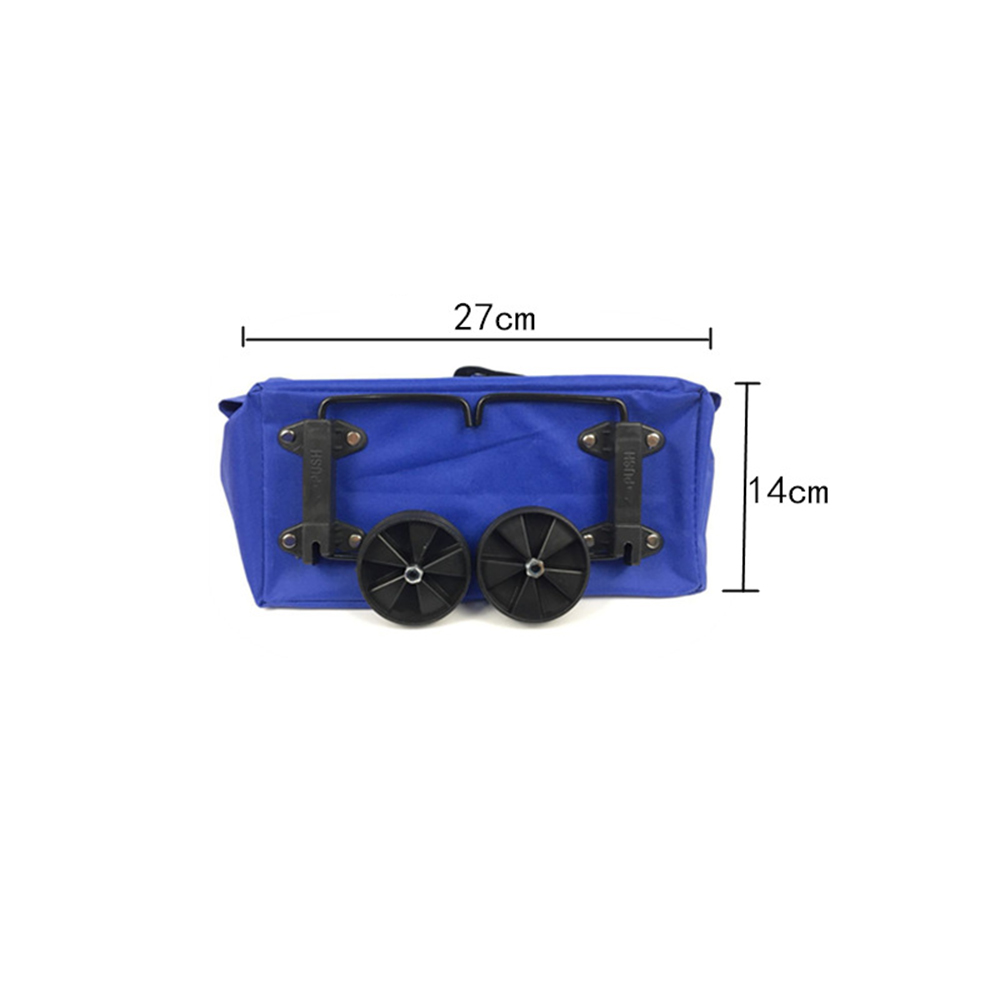 Folding Shopping Pull Cart Tro - Food Pouch Reusable recension och pris