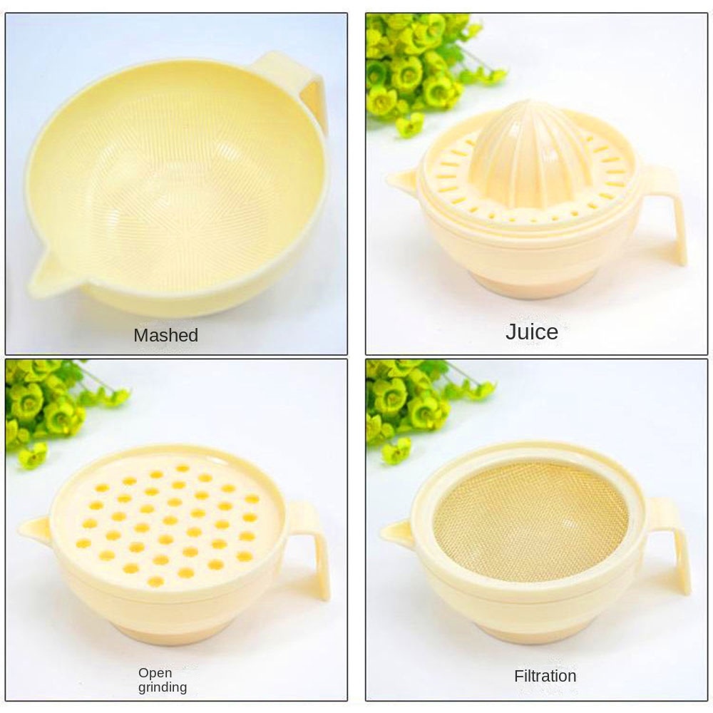 7Pcs Portable Food Grinding Bo - Baby Food Grinding Bowl recension och pris