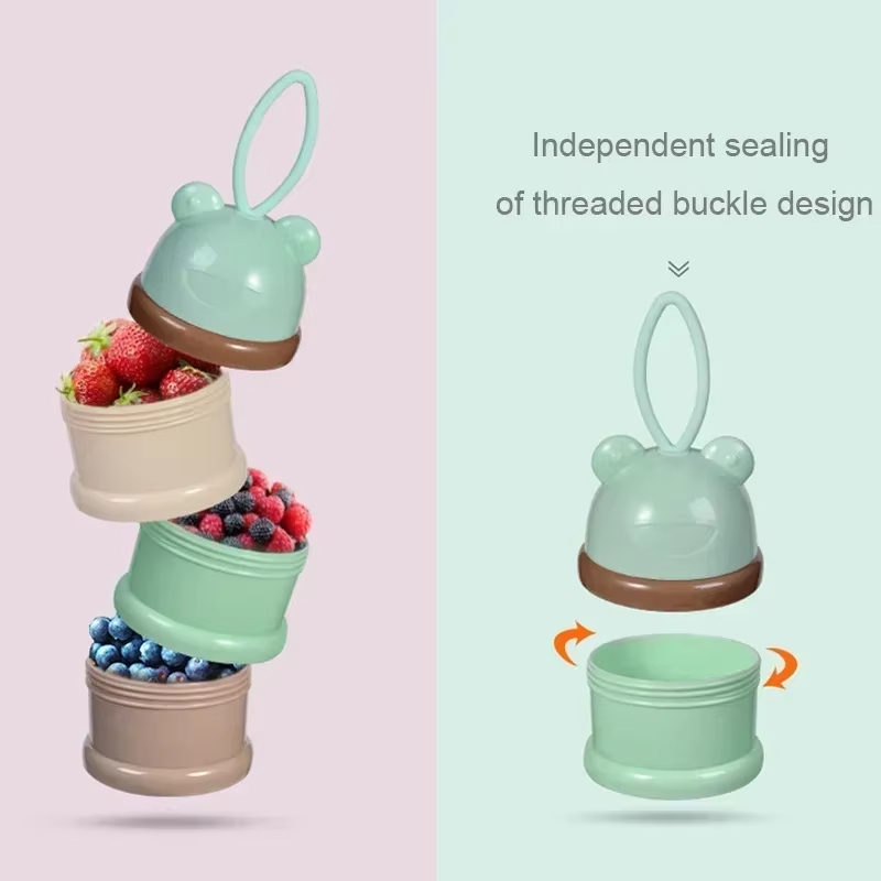 Colored Milk Powder Box Conven - Snack Container Travel recension och pris