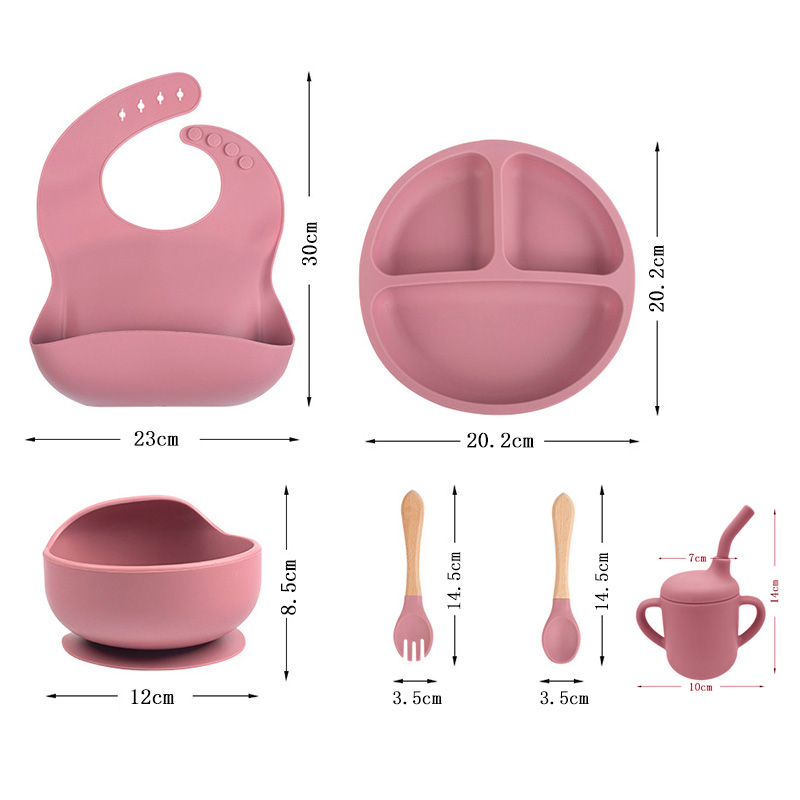 Children's silicone tableware  - Baby Food For 1 Year Old recension och pris