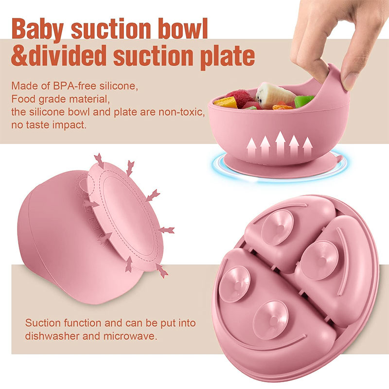 Children's silicone tableware  - Baby Food For 1 Year Old recension och pris