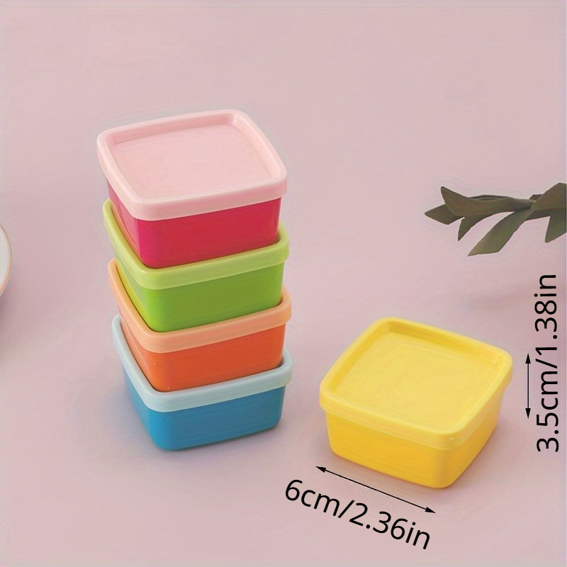 5pcs Rainbow Color Candy Nut S - Snack Container Travel recension och pris