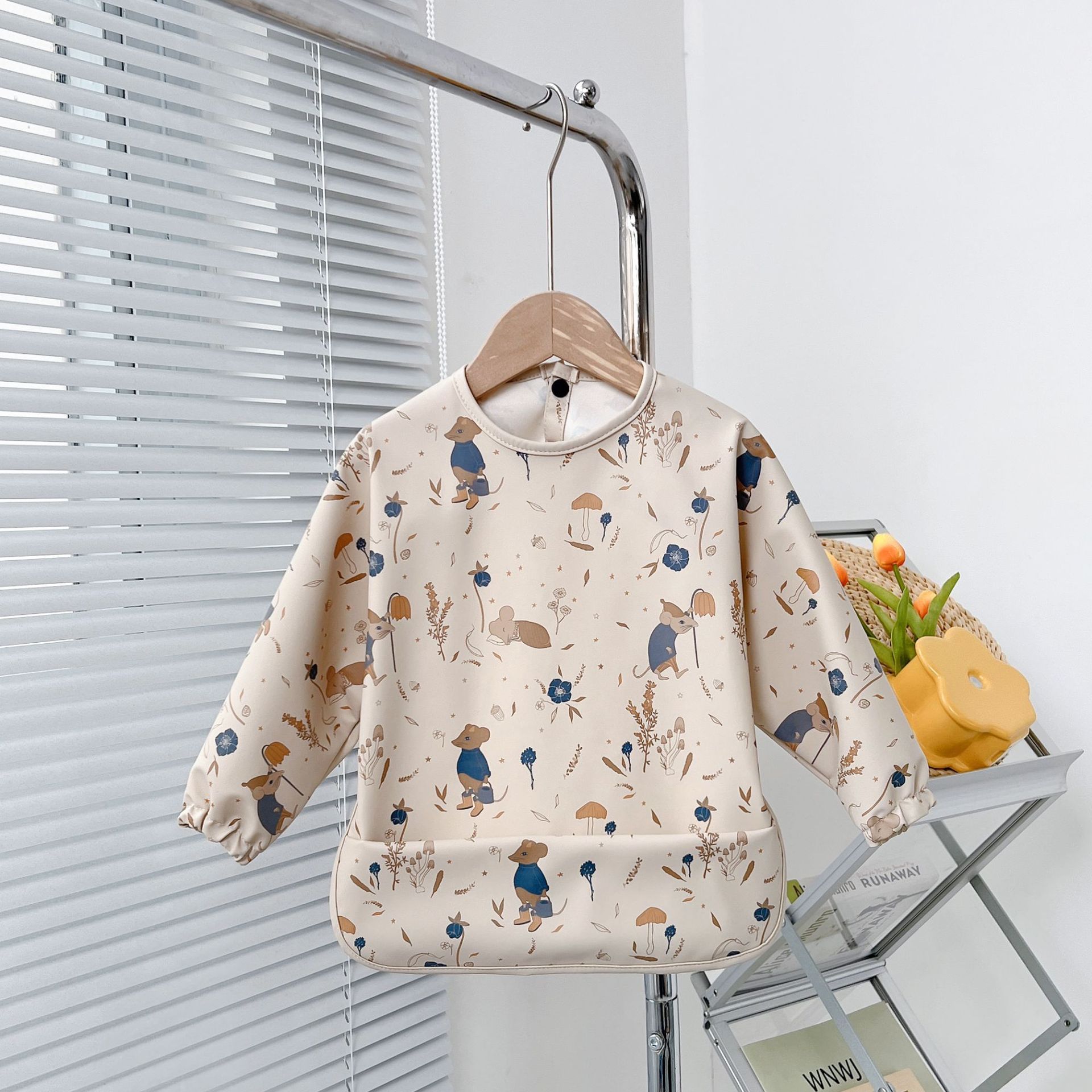 Baby Bibs PU Long Sleeved Pain - Baby Food Brand recension och pris