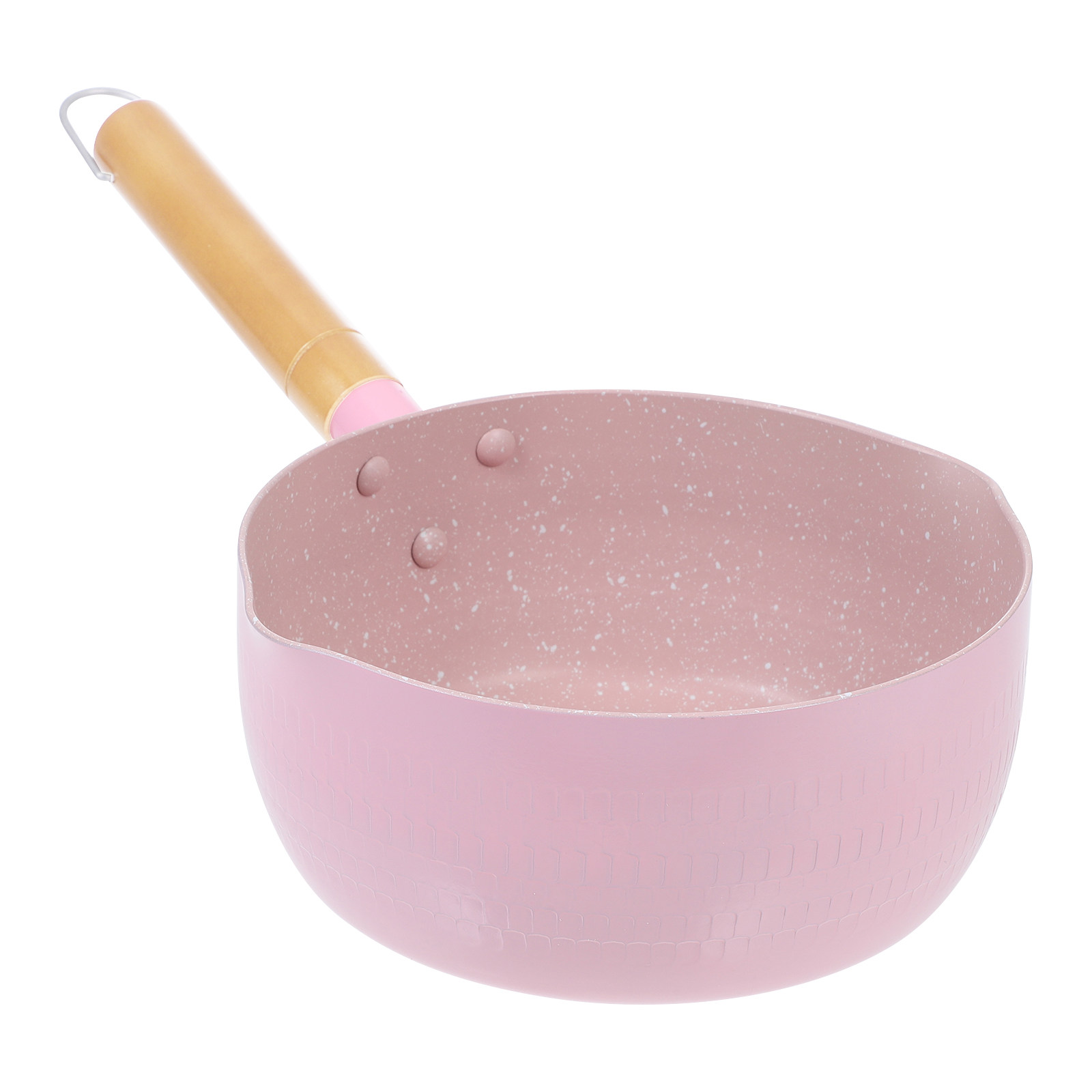 Wooden Handle Aluminium Milk P - Baby Food In Restaurant recension och pris