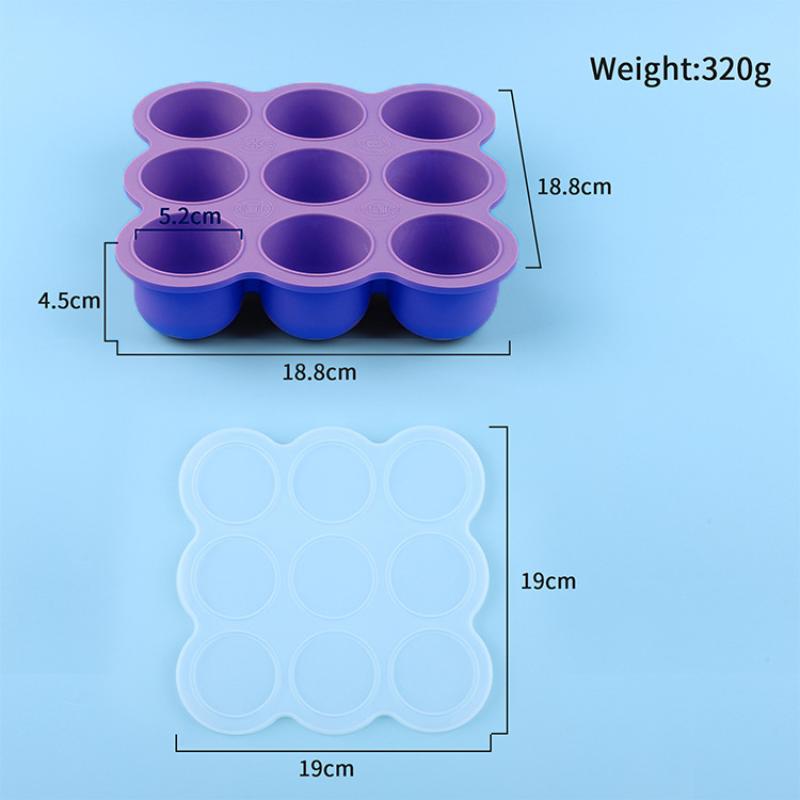 Baby Food Silicone Container 9 - Baby Food Homemade recension och pris