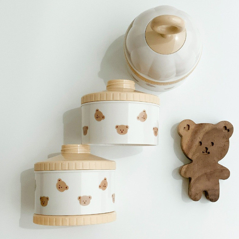 Cute Bear Milk Powder Box Baby - Baby Food Lunch recension och pris