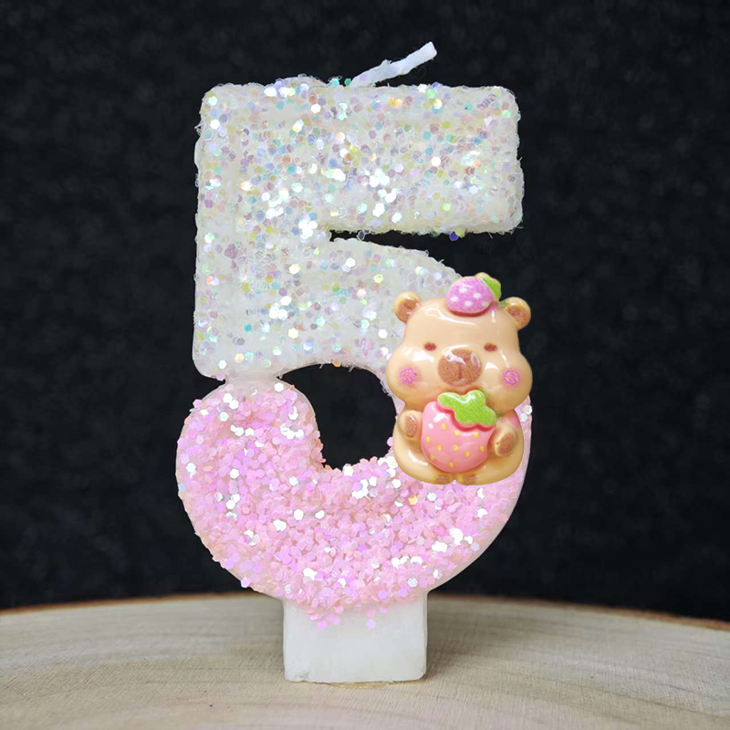 New Capybara Candles Cake Deco - Baby Food For 1 Year Old recension och pris