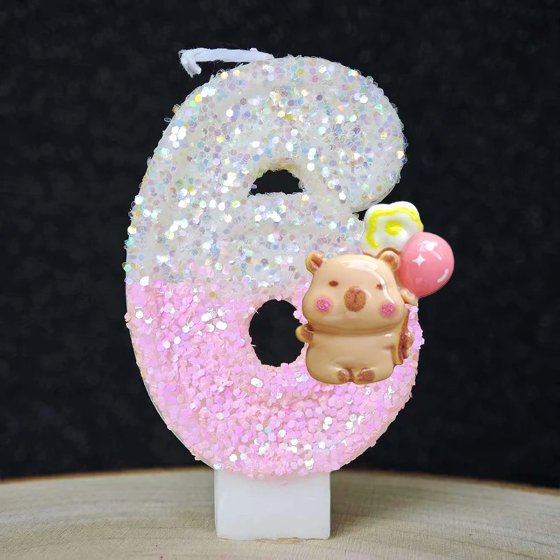 New Capybara Candles Cake Deco - Baby Food For 1 Year Old recension och pris