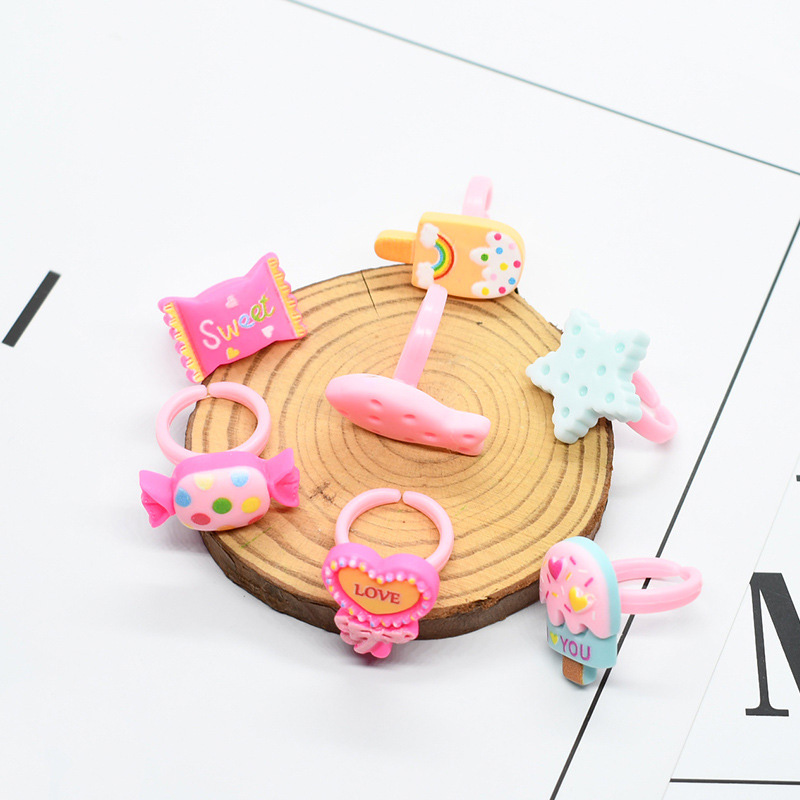 20pcs/lot Cute Kids Rings Cand - Baby Food Flavors recension och pris