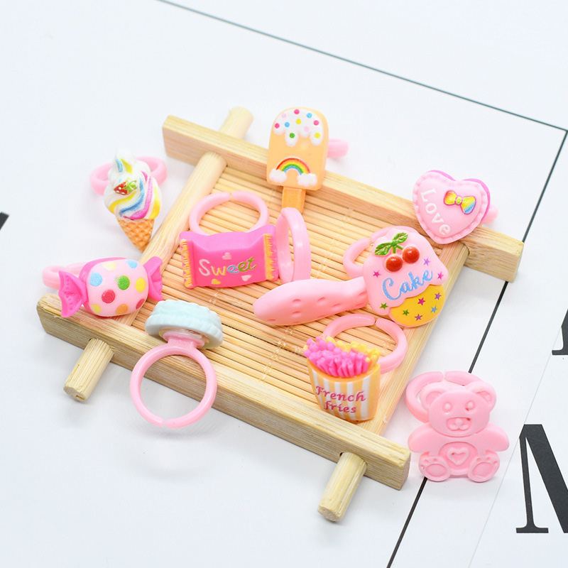 20pcs/lot Cute Kids Rings Cand - Baby Food Flavors recension och pris