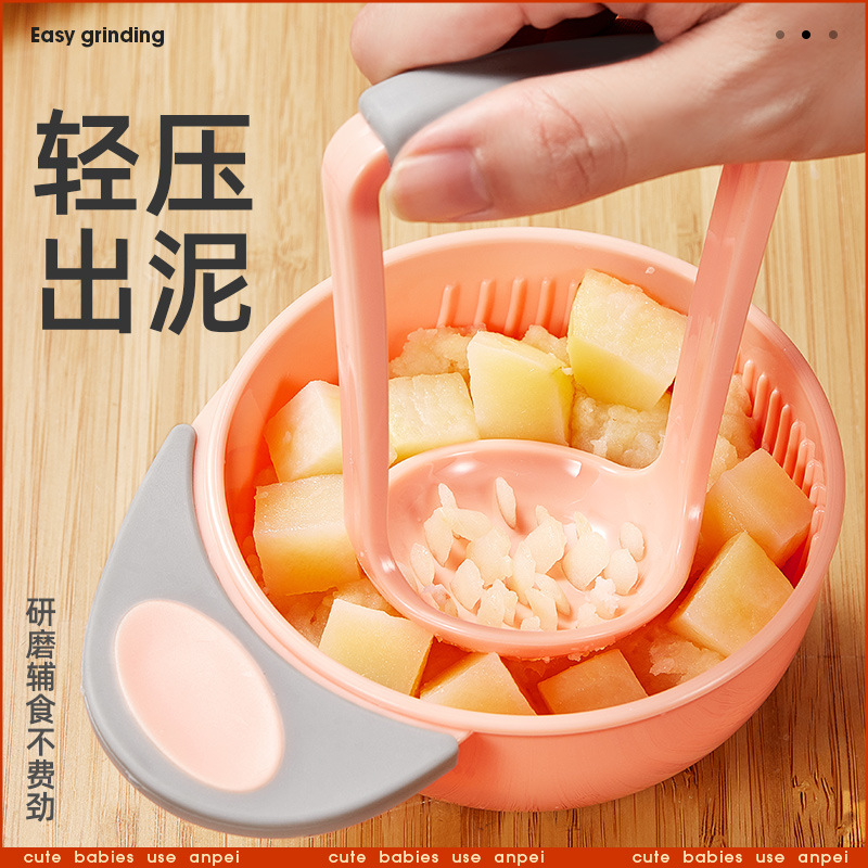 Child food grinder/Baby fruit  - Baby Food Grinding Bowl recension och pris